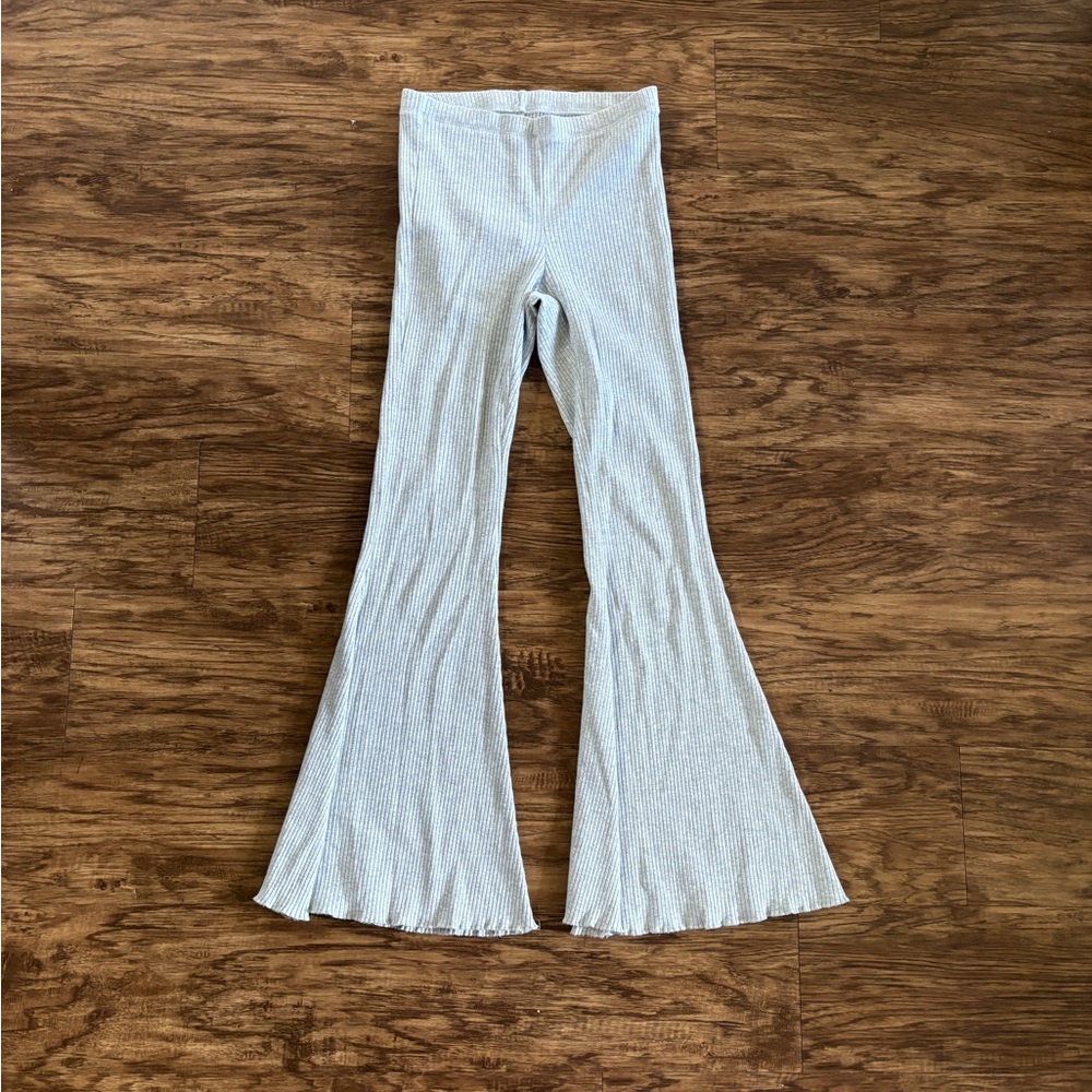 Aerie Grey Flair Pants